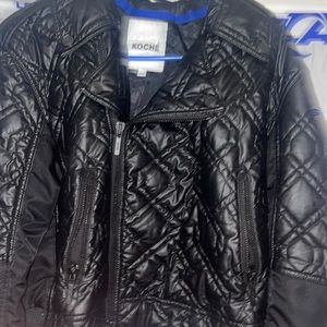 Koche Quilted leather Jacket